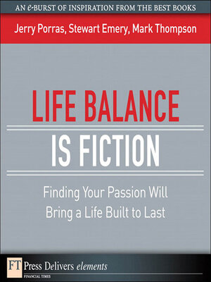 cover image of Life Balance Is Fiction